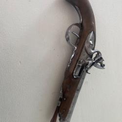 PISTOLET A SILEX DE VOYAGE DE 1840
