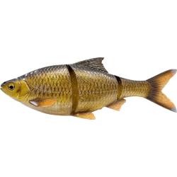 Leurre Souple Savage Gear 4D Line Thru Roach 18cm Slow Sink Glitter Bream