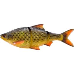 Leurre Souple Savage Gear 4D Line Thru Roach 18cm Slow Sink Clear Rudd