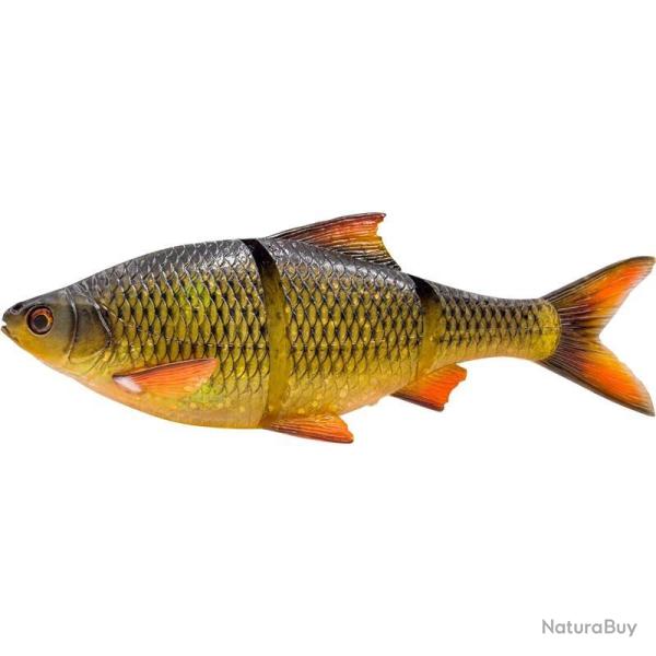 Leurre Souple Savage Gear 4D Line Thru Roach 18cm Slow Sink Clear Rudd
