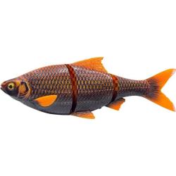 Leurre Souple Savage Gear 4D Line Thru Roach 18cm Slow Sink Black