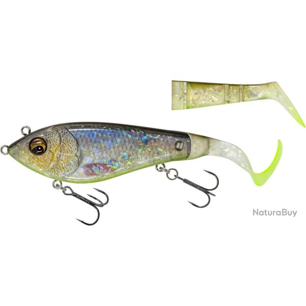 Leurre Hybride Savage Gear Deviator Tail 20cm 20cm 87g Toxic Roach