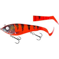 Leurre Hybride Savage Gear Deviator Tail 20cm 20cm 87g Red Tiger
