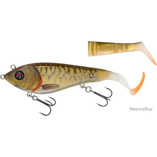 Leurre Hybride Savage Gear Deviator Tail 20cm 20cm 87g Copper Carp