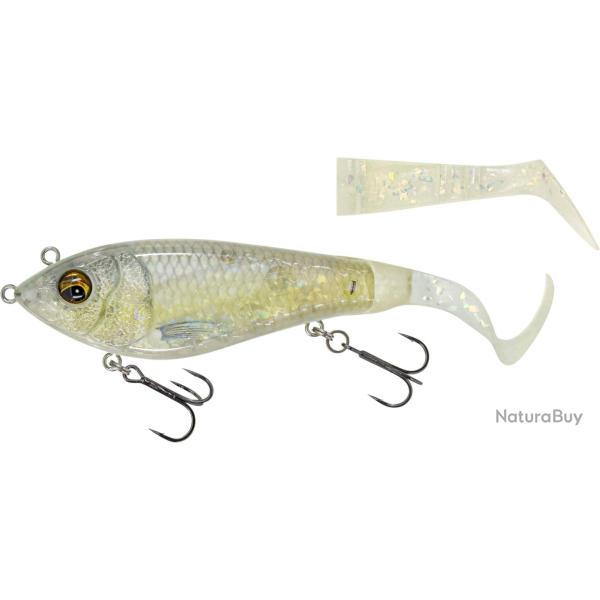 Leurre Hybride Savage Gear Deviator Tail 20cm 20cm 87g Ghost Bone