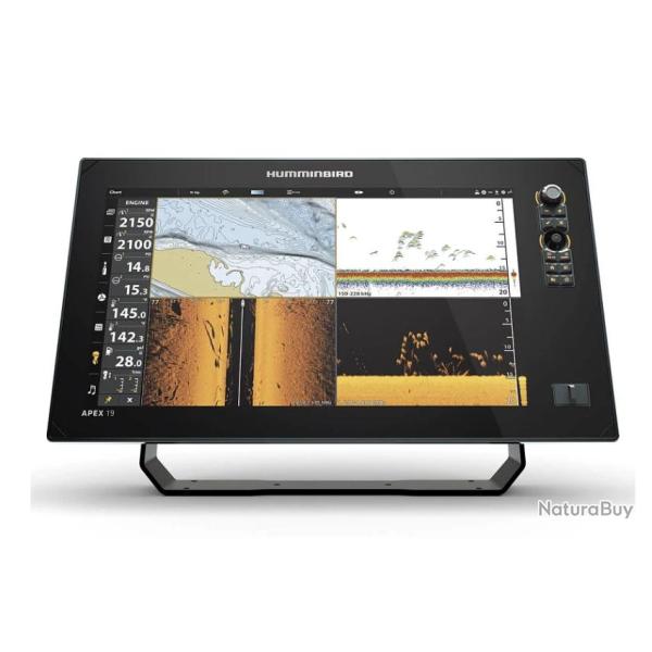 Sondeur Humminbird Apex 19 Version XD - Sonde tableau arri�re + temp�rature