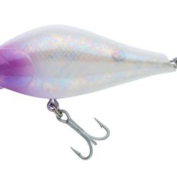Poisson Nageur Swimy Shad 65 9g 65mm 1m 058 - Ghost White
