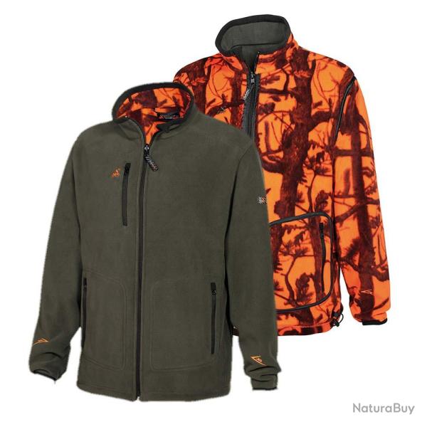 Prix de d�part � 1� !! Blouson polaire r�versible Ligne Verney Carron Taille 3XL
