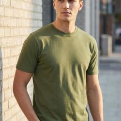 Tee-shirt Uni Homme Ledertys Kaki (R&eacute;f. R600) S