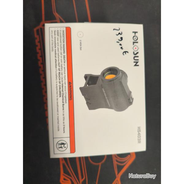 point rouge holossun model HS403R neuf
