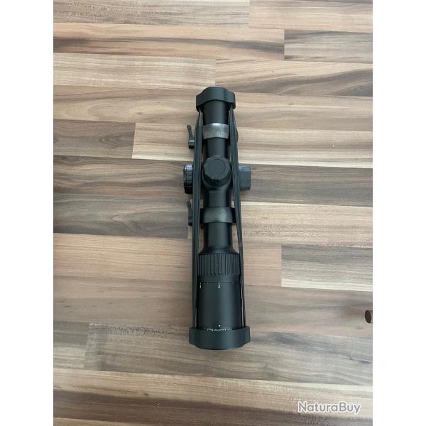 Lunette de battue Zeiss Conquest V4, 1-4x24 avec r�ticule lumineux