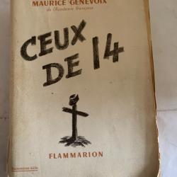 &laquo;&nbsp; Ceux de 14 &laquo;&nbsp;  M. Genevoix 1955
