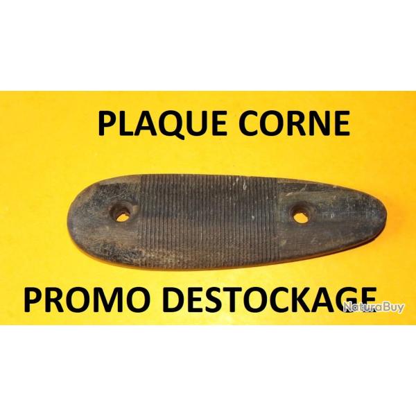 plaque de couche crosse CORNE de fusil � 12.00 e. !!! plaque corne - VENDU PAR JEPERCUTE (SW377)