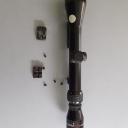 Lunette Tasco 3-9 x38 plus montage pivotant EAW