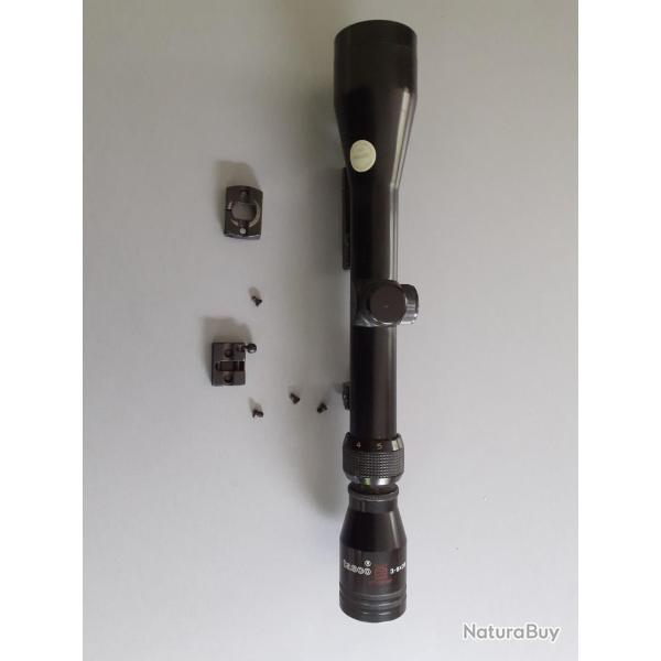 Lunette Tasco 3-9 x38 plus montage pivotant EAW
