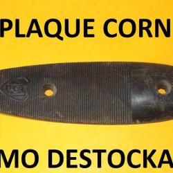 plaque de couche crosse de fusil CORNE &agrave; 12.00 e. !!! plaque corne - VENDU PAR JEPERCUTE (SW379)