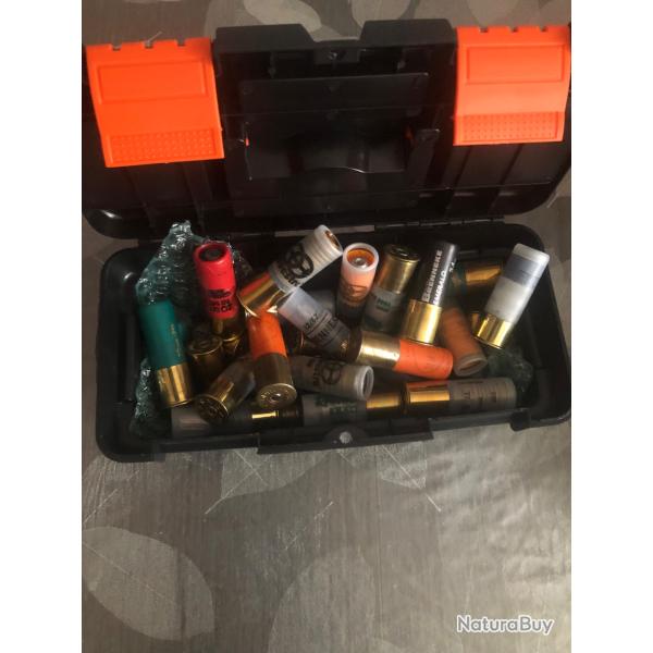 LIVRAISON OFFERTE  + de 30 balle cal 12, Sauvestreplombsansplomb  ,winchester mary     rottweil etc
