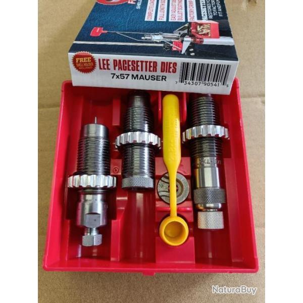 Jeu d'outils Lee calibre 7x57 mm Mauser 90714