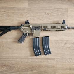 WE H&K 416D GBBR "open bolt" avec marquages