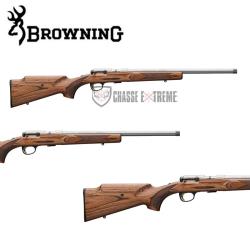Carabine BROWNING T-Bolt Brown Laminated Adjustable Stainless 19" Cal 22 Lr