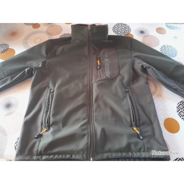 Veste softshell PERCUSSION
