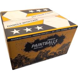 Lot 2000 Capsules Paintball .68 - pour jeu Sc&eacute;nario Tactique Terrain For&ecirc;t