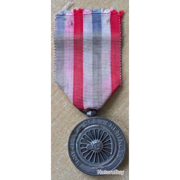 M�daille des cheminots SNCF 1945 WW2