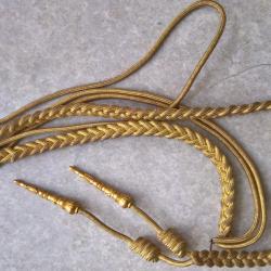 Fourrag&egrave;re Arm&eacute;e de l'air pour &eacute;paulettes de tradition dor&eacute;e