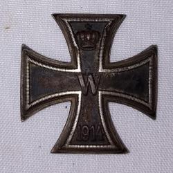 D&eacute;coration authentique Prussienne Croix de Fer 1er Classe 1914 WW1