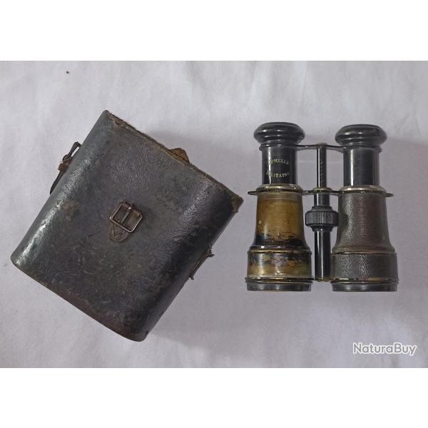 Jumelle militaire Officier fran�ais 1900/1914 � boussole