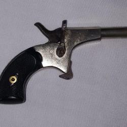 Ancien pistolet de cycliste &agrave; un coup XIX&egrave;me si&egrave;cle