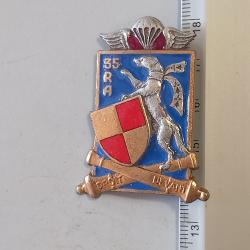 Insigne du 35&egrave;me r&eacute;giment d'artillerie parachutiste (35&egrave;me RA)