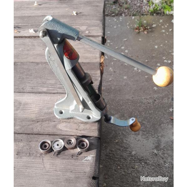 Presse nemrod avec 4 sertisseurs