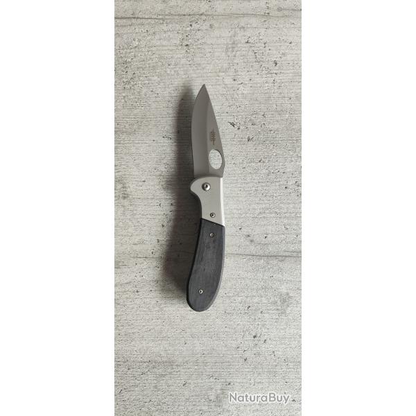 Couteau de Poche JKR 651 Manche en Bois de Pakka Lame Acier 3Cr13MoV