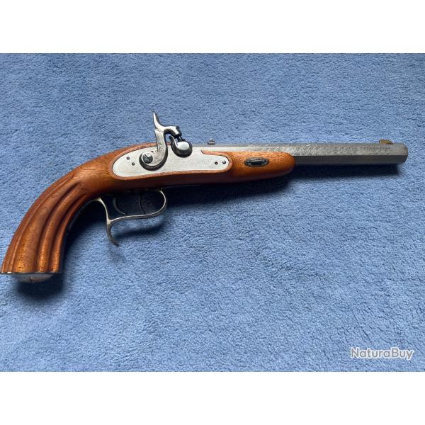 Pistolet � percussion LEPAGE Bondini 45 canon DAMAS