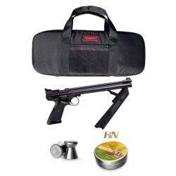 Pack Pistolet &agrave; pompe PCP Crosman americain Classic 4,5 mm