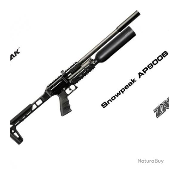 Carabine PCP SNOWPEAK AP900B Cal. 5,5 mm Bouteille en aluminium + VALVE HAUTE PUISSANCE