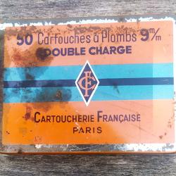 Cartouches 9mm double charge
