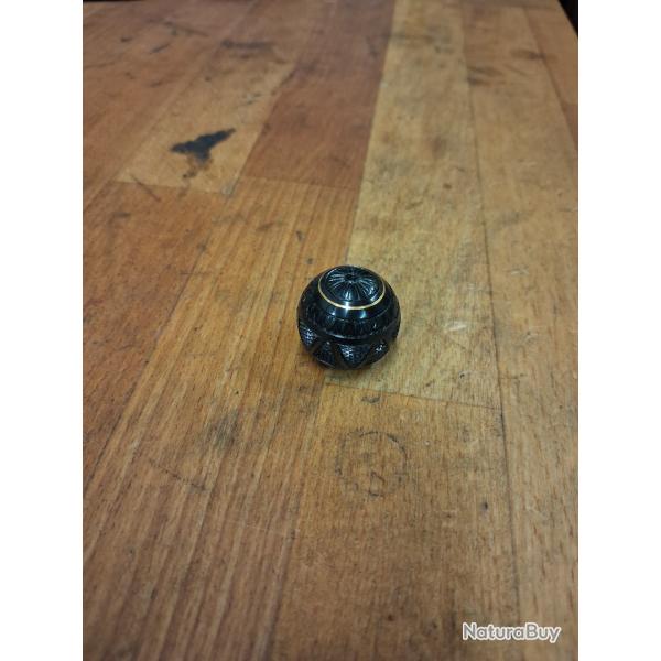 Boule de levier d'armement grav�e main luxe