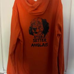 Sweat &agrave; capuche Passion Traqueur - Setter Anglais - Taille 2XL