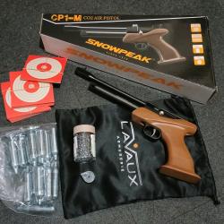 pistolet a plomb avec chargeur munitions et cibles offerte