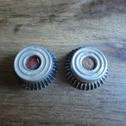 paire cocarde pour kepi coiffure allemande