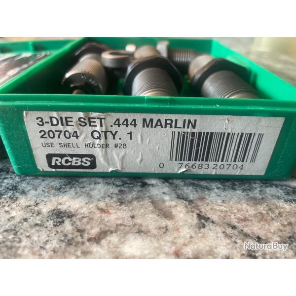 Vends jeu d'outils RCBS calibre 444 Marlin