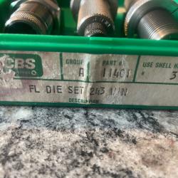 Vends jeu d'outils RCBS calibre 243W