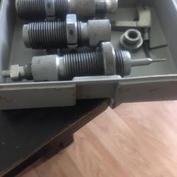 vends jeu complet outils de rechargement 38 357 avec shell holder plus 3 boites de rangement 38