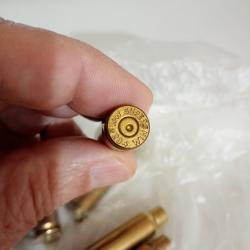 1 lot de 9 etuis en cal 30 284 Winchester.