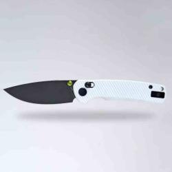Couteau Vixino Rockshark Lame Acier 14C28N Manche G10 White Bar Lock VX501G1
