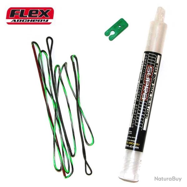 Corde Flex Carrera Pro 99 bicolore 68" 14 Violet / Noir