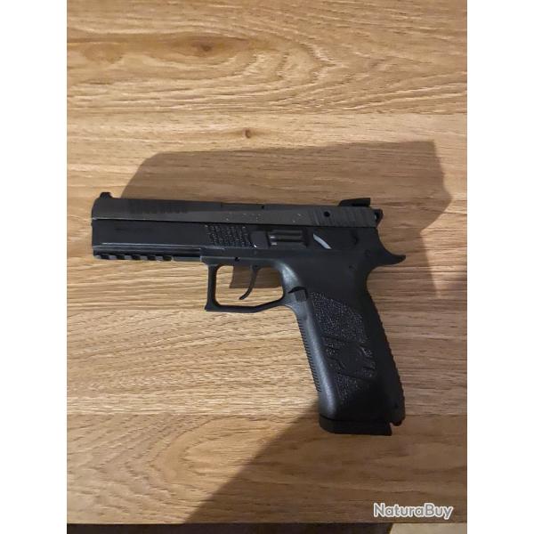 Pistolet CZ P-09- Cal.9x19 mm - Vis�e r�glable LPA - Tr�s bon �tat