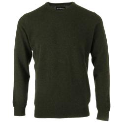 pull barbour essential lambswool crew neck DK COPPER Taille : L